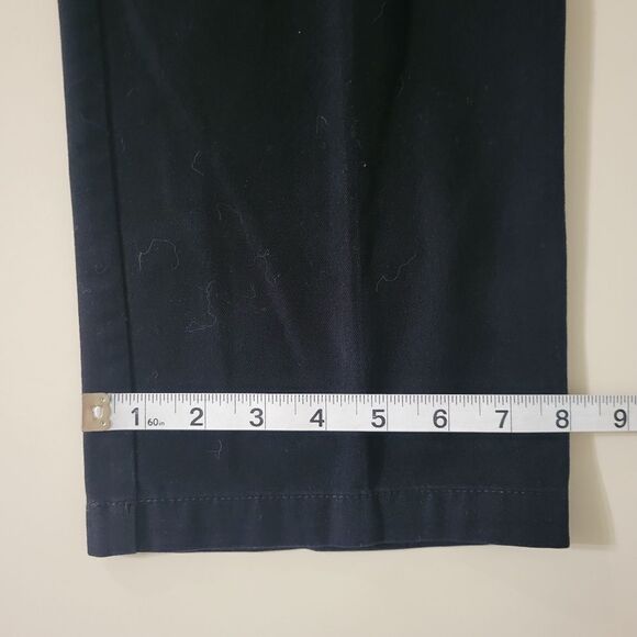 George Men’s Black Wrinkle Resistant Pleated Pants - Picture 12 of 16